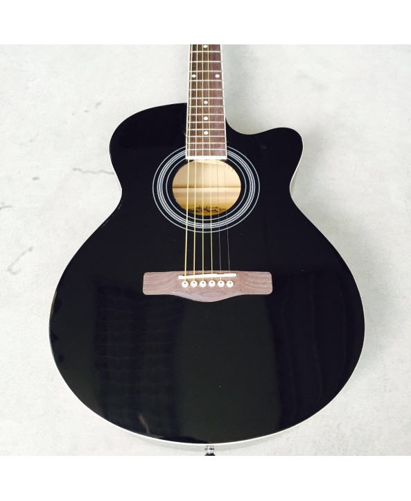 REDDING 39 ACOUSTIC W/CUTAWAY BLACK